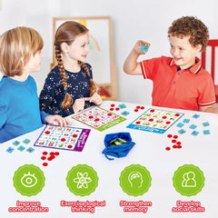 Quilinz sight word bingo feature to build basic vocabulary through play