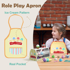 Quimsity Ice Cream Cones provides stable cones for easy hand-held scoops.