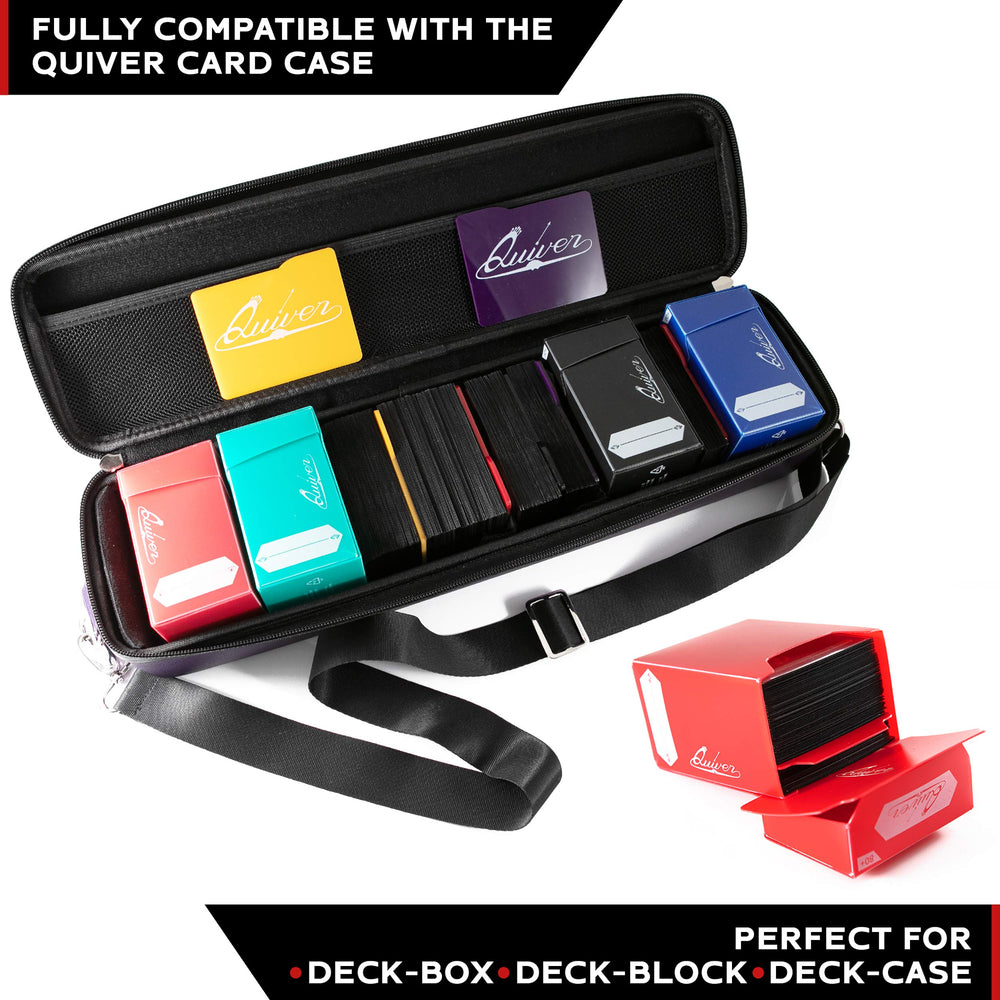 Quiver Time Artemis double-sleeve compatible for smaller Japanese cards during high-stakes duels.