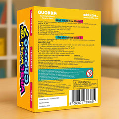 QUOKKA 4-Pack Card Game kids teens adults enjoying screen-free fun