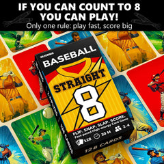 QUOKKA Baseball draw pile ready, encouraging quick rounds