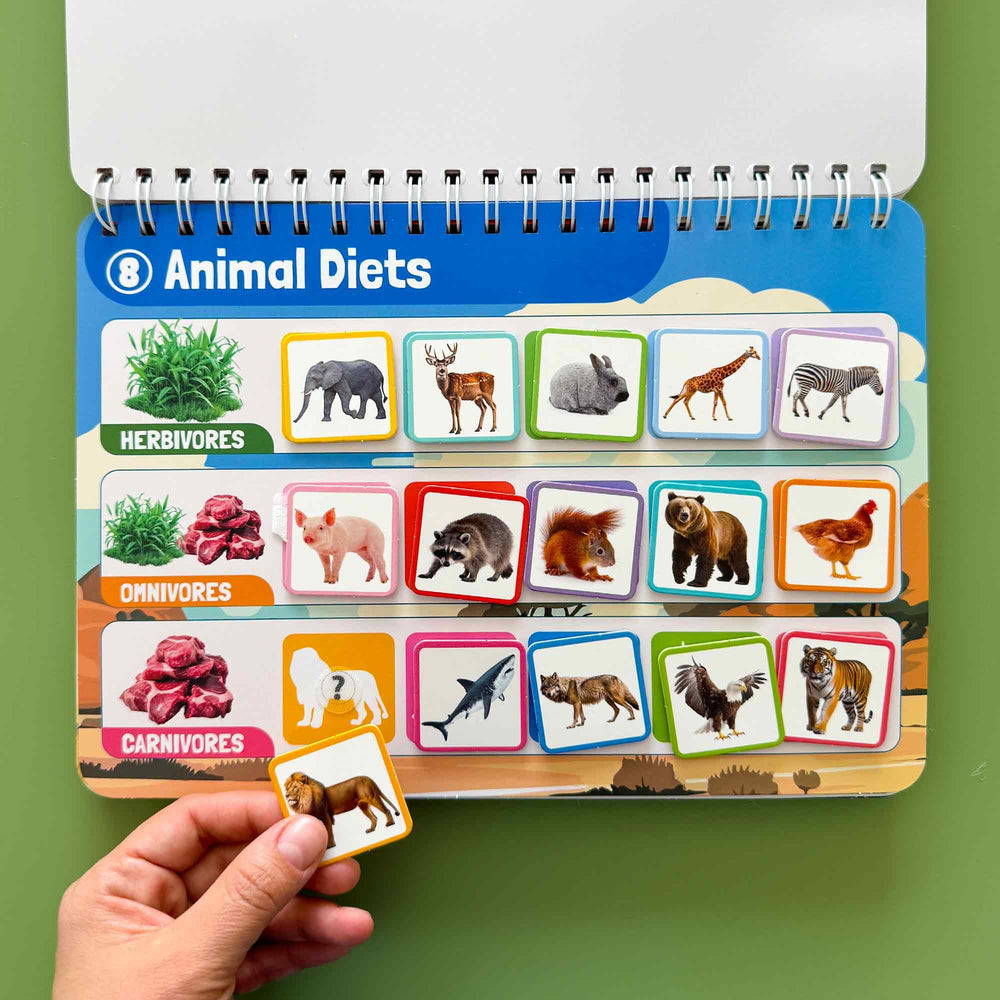 QUOKKA Gift-ready Busy Book is a thoughtful educational toy for preschoolers.