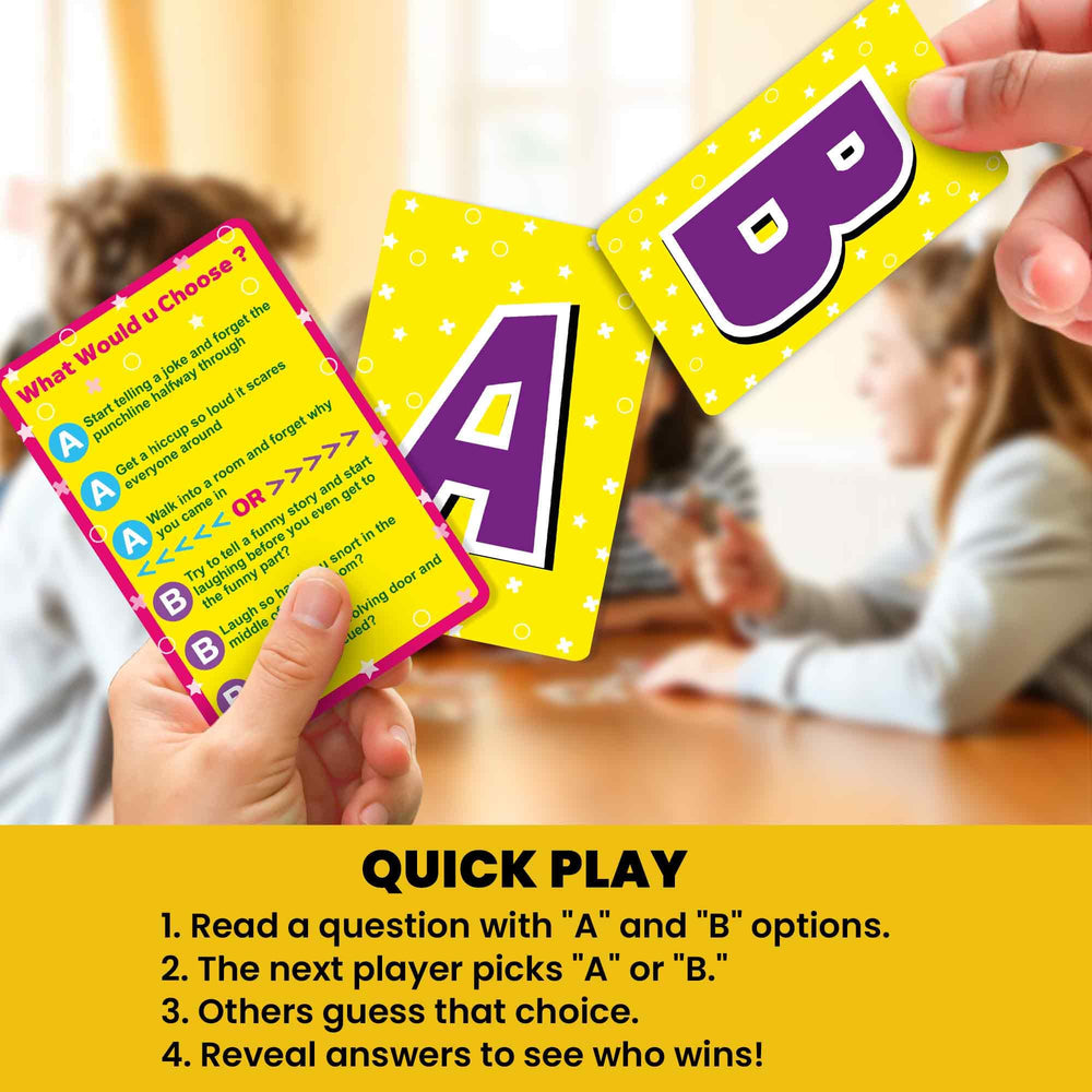QUOKKA card game guess-answers invites friends to share unique viewpoints.