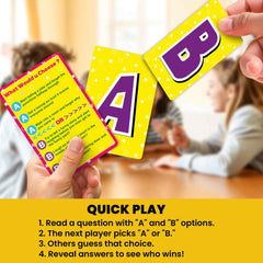 QUOKKA card game guess-answers invites friends to share unique viewpoints.