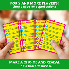 QUOKKA card game silly-scenarios sparks giggles during parties and sleepovers.