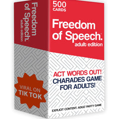 QUOKKA Freedom of Speech cards deck ready for fast word guessing
