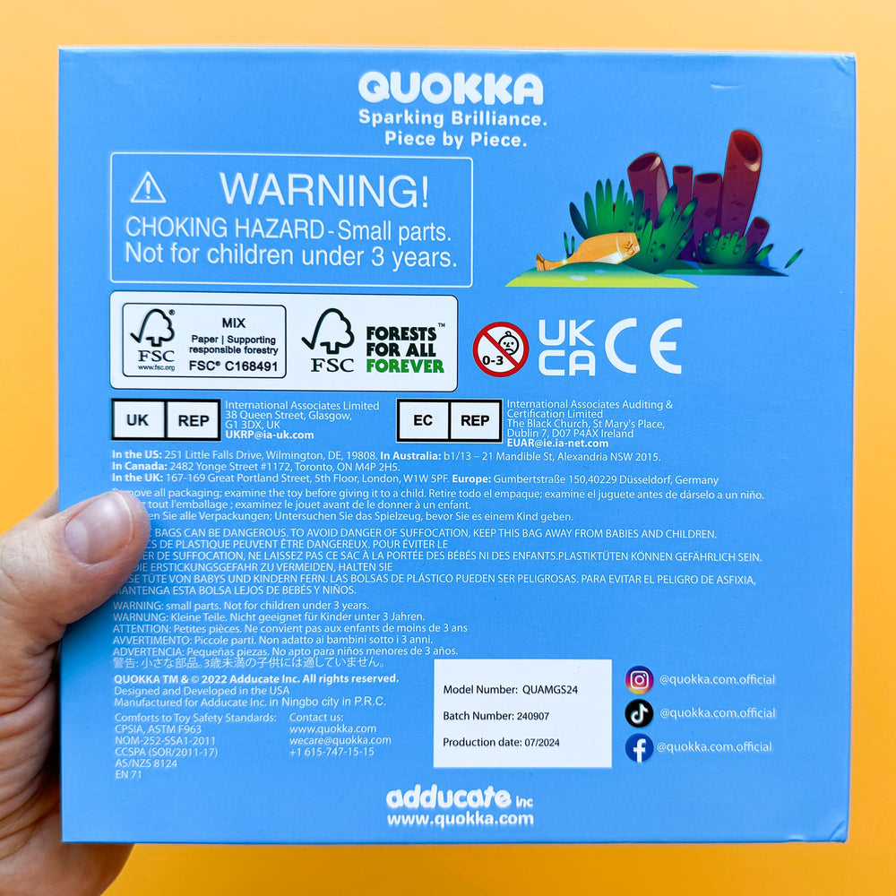 QUOKKA gift-ready sea puzzle set offers screen-free playtime.