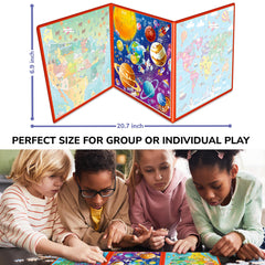 QUOKKA space themed magnet puzzle stimulates curiosity and spatial reasoning