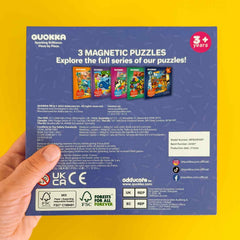 QUOKKA educational toy offers screen-free entertainment for family travel.