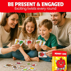 QUOKKA Memory Games, on-table play fostering turn-taking and family bonding