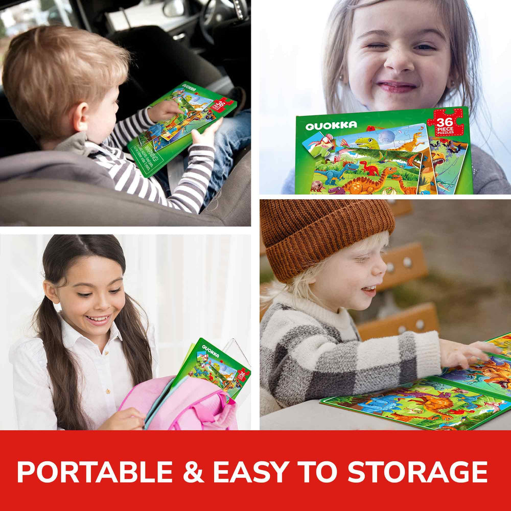 QUOKKA pocket-size book travel-friendly design fits bags for on-the-go fun.