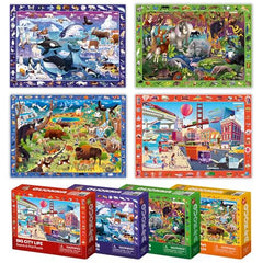 QUOKKA puzzles kids playing puzzle promotes family learning