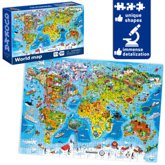 QUOKKA 300-piece puzzles feature unique shapes enhancing attention to detail