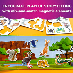 QUOKKA travel magnetic puzzle compact size fits bags for travel