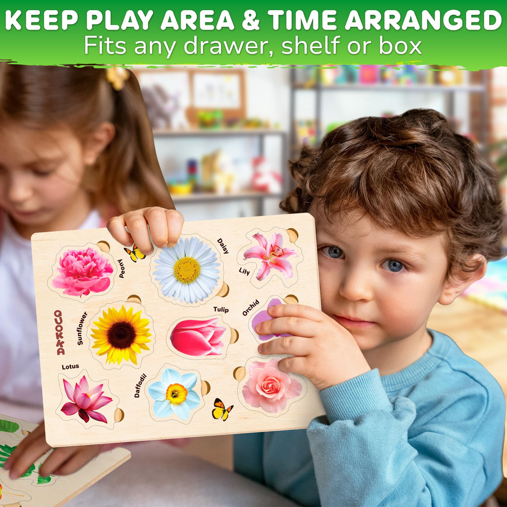 QUOKKA wooden puzzles durable plywood: long-lasting play with sturdy construction
