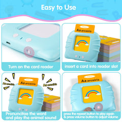 QuTZ animal sounds cards add engaging auditory cues during play.
