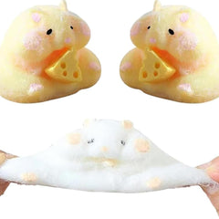 QUYIHOINM Taba Hamster closeup texture promotes sensory engagement