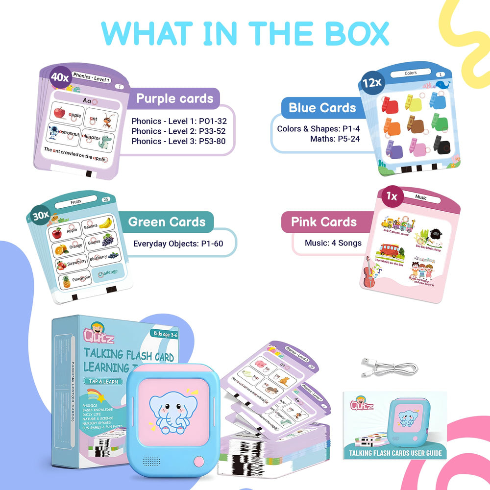 QuTZ gift-ready learning toy suitable for kids 3-5