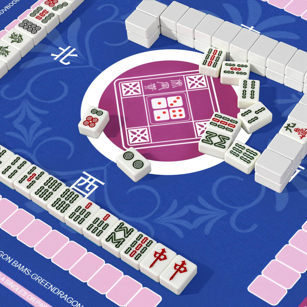 Qwiayeal Mahjong Mat carrying bag keeps mat and accessories organized