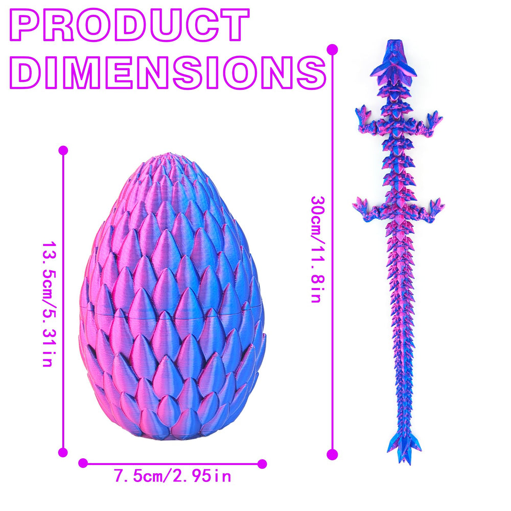Qxbuhe dragon egg wings detail adds dramatic flair for office or shelf.
