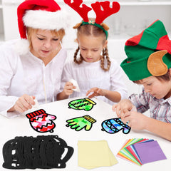 Qyeahkj black ribbon roll for easy hanging and gifting
