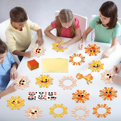 Qyeahkj instruction manuals guide simple, step-by-step sun crafts
