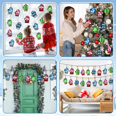 Qyeahkj ready-to-hang glove ornaments suitable for windows or trees