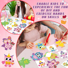 Qyeahkj complete set ideal for classroom activities and holiday party crafts.