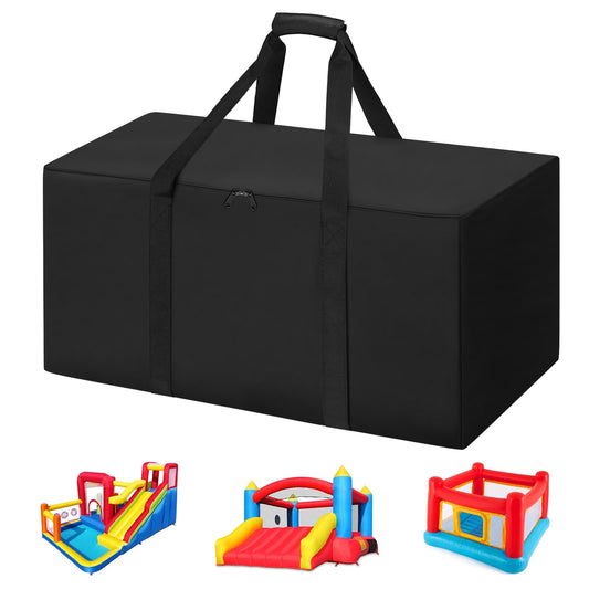 QYILUARE storage bag for inflatable bounce house with 40x20x28 inch capacity.