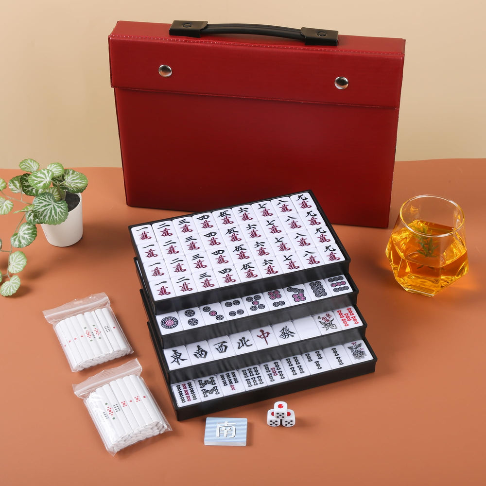 QYMZKA Riichi Mahjong east wind tile marks seating and round order