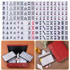 QYMZKA Riichi Mahjong compact case protects the set when stored
