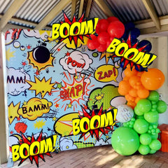 QZCPGP 24-inch giant hero balloons are durable and visually striking.