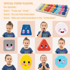 QZMTOY color shape recognition toy fosters creativity and cognitive development.