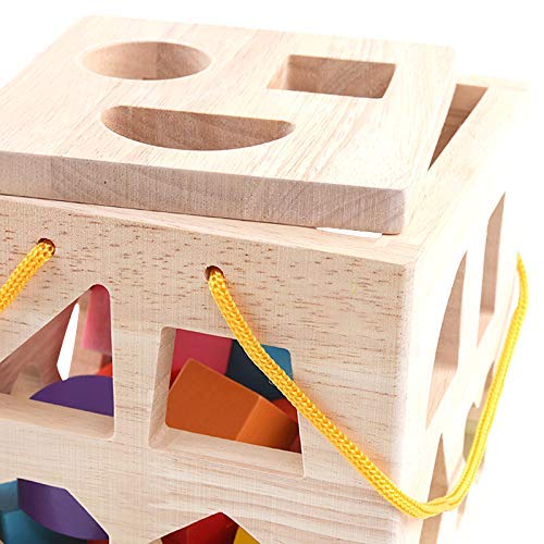QZMTOY Nursery shelf-friendly shape sorter complements early learning.