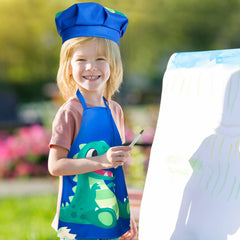 R HORSE kids apron versatile for cooking, gardening, painting, baking, and crafts.