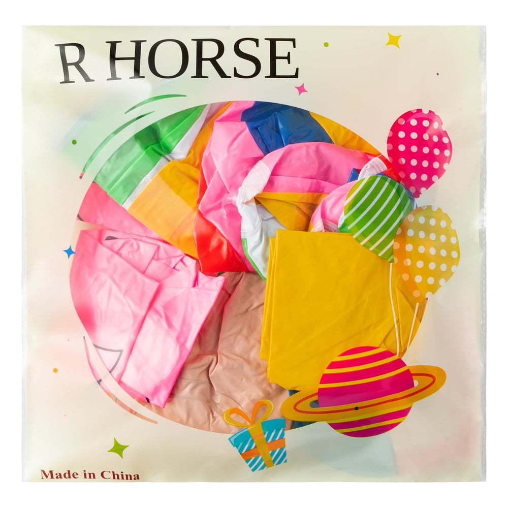 R HORSE parrot inflatable provides colorful, festive props for luau celebrations.
