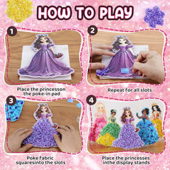 R RUCKERCO Princess gowns and wands display for kid-friendly decor and pretend adventures