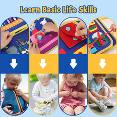 R RUCKERCO Busy Book alphabet match supports early literacy play