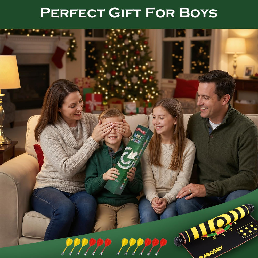 RaboSky dart board doubles as fun room decor for boys