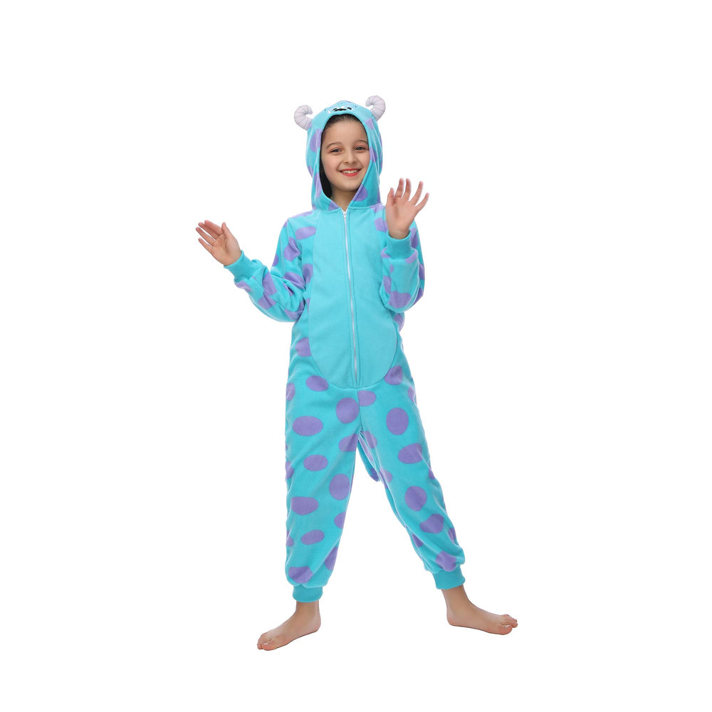Rabtero Blue Monster Costume tail with non-detachable velcro adds playful flair.