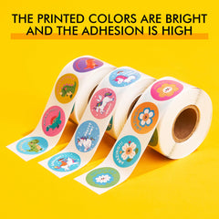 RACETOP strong adhesive stickers secure labels on paper, plastic, and fabric.