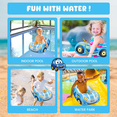 RADSHSP 3D car float horn sound adds playful pool cues