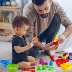 RAEQKS Montessori early math set supports counting and hands-on learning.