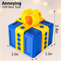 RAESOUL The Annoying Present durable construction supports repeated pranks.