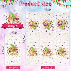 Ragnhild rectangle cocktail napkins 4.3x7.9 inches, perfect for table settings