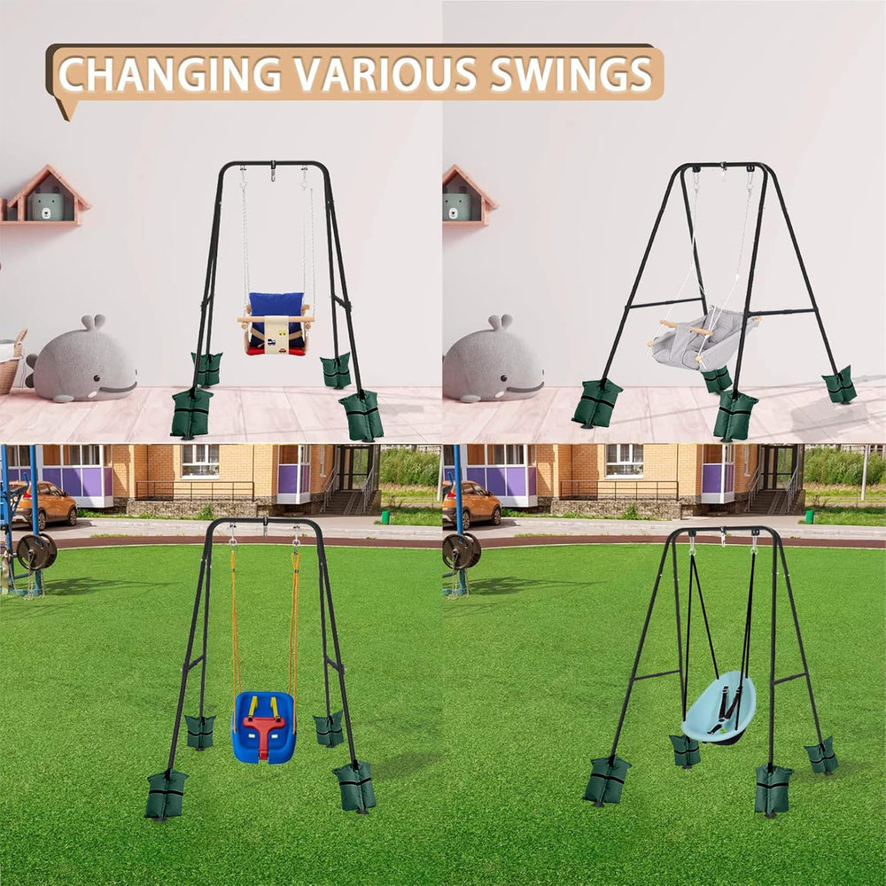 Ragozonery swing stand easy assembly without tools
