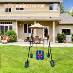 Ragozonery swing stand accommodating most swing types securely