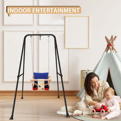 Ragozonery swing stand wide top bar offers ample hanging space