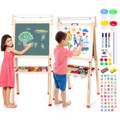 Ragstone Kids Easel folds flat for compact storage