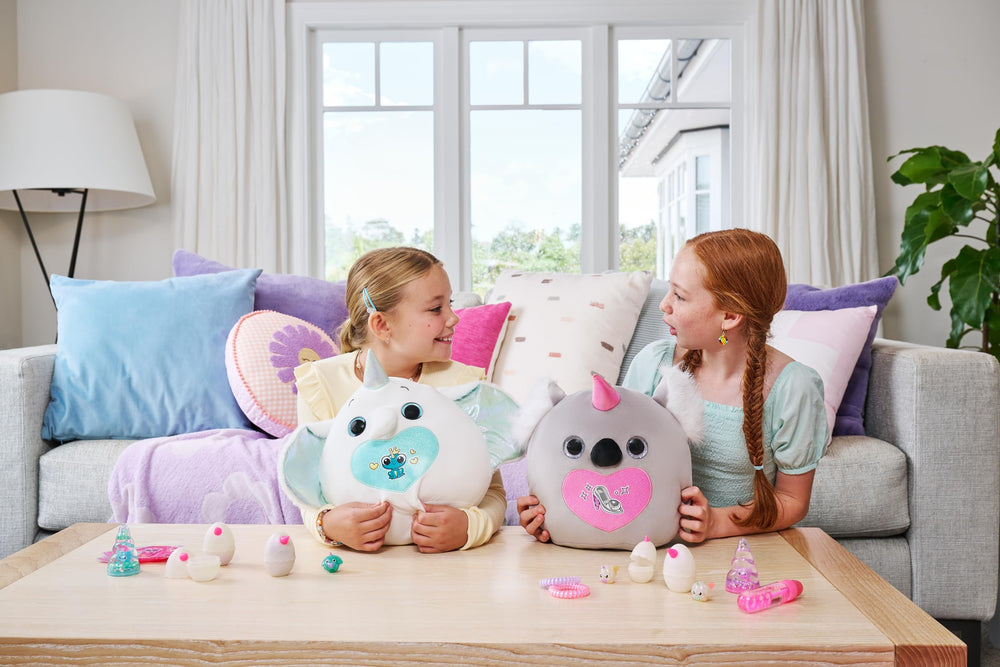 Rainbocorns Eggzania Fairy Mania peel-reveal heart hides a hidden surprise